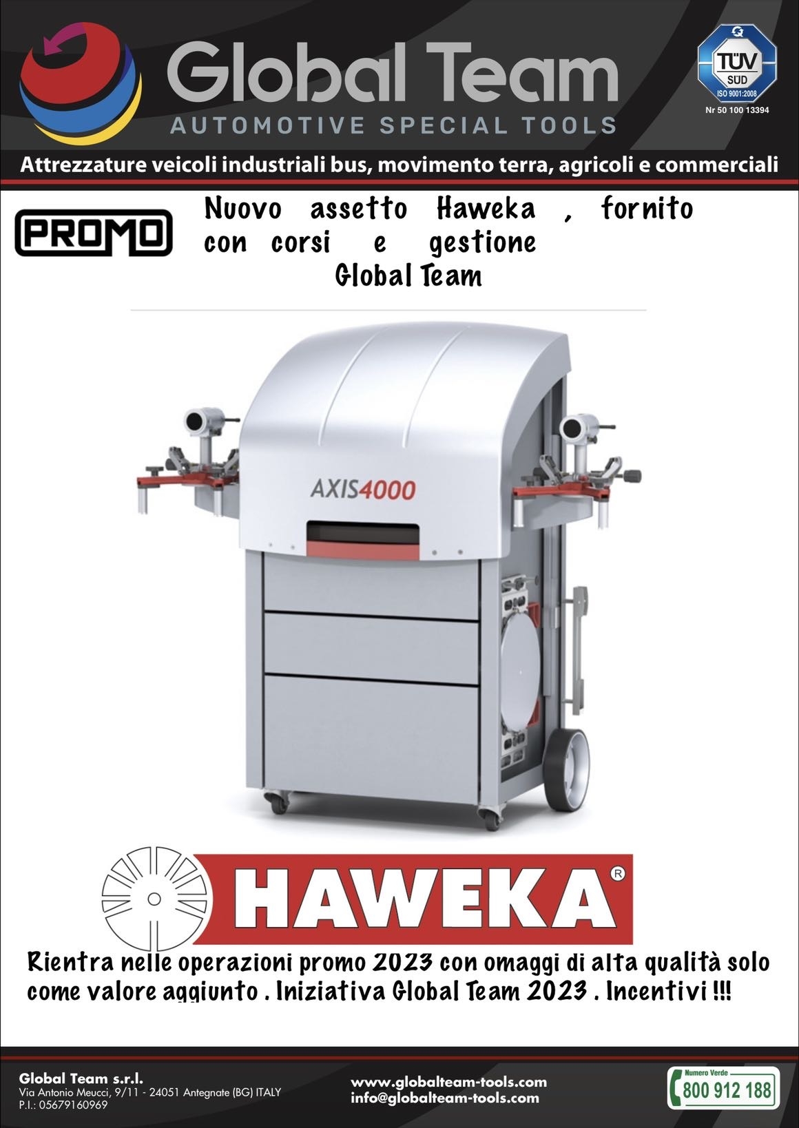 Promozione nuovo assetto laser Haweka standard, mai stato cosi' conveniente. Provate a richiedere info.