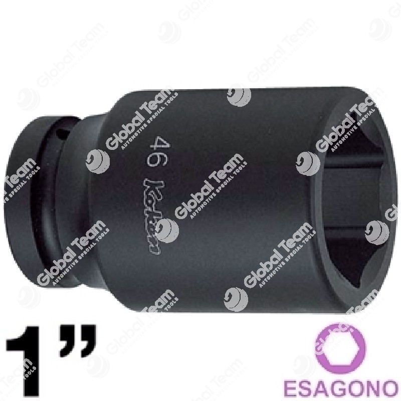 KS Tools 917.1254 1/2 Bussola esagonale,lunga,27mm