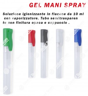 Flacone 10 ml vaporizzatore antibatterico anti virale 