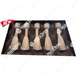 Kit 5 chiavi esagonali aperte con attacco 1/2" per tubi e sensori catalizzatori veicoli industriali - misure 17,19,20,21,22 mm
