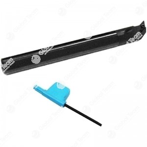 Utensile tondo spianato diam.16 dx per inserto romboidale piccolo - Inserto art. AI01004 - Cacciavite art. AI01201 - Vite art. AI01302