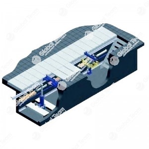 Caopertura CARRABILE BLITZ manuale a cassettoni retraibili - portata max 10000 Kg/m2
