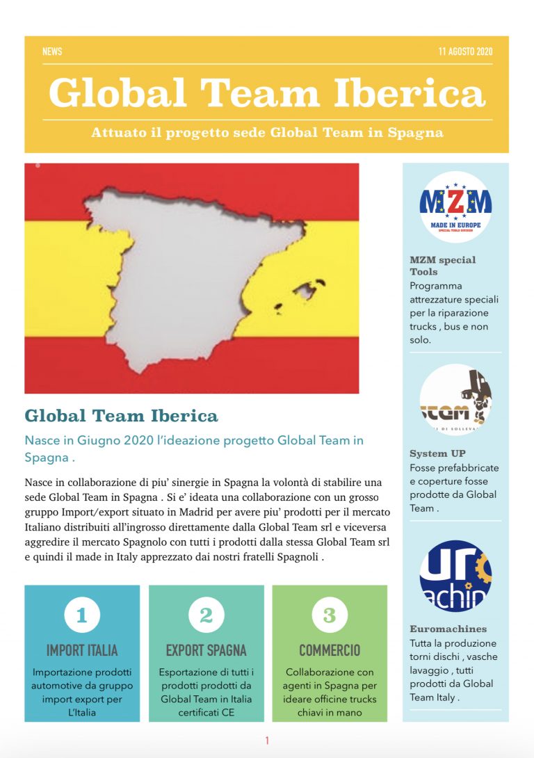 Global Team in Spagna