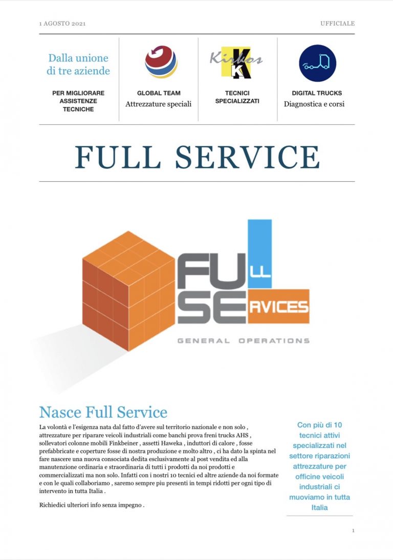 Nasce Full Service